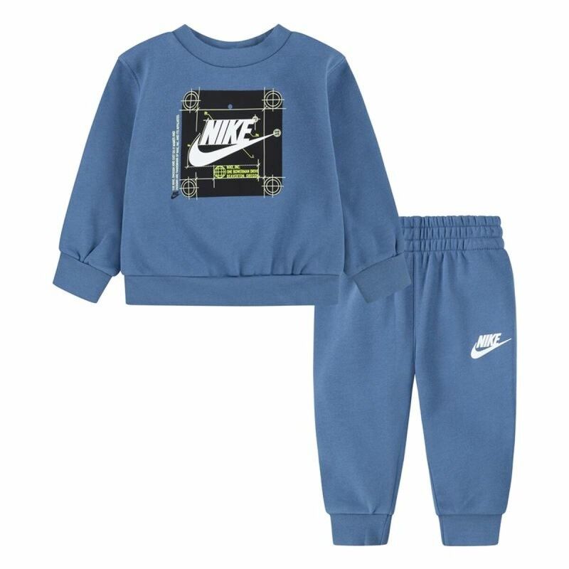 Nike|Conjunto Desportivo para Crianças Nike Nsw Future Utility Crew Azul Nike|Conjunto Desportivo para Crianças Nike Nsw Future Utility Crew Azul