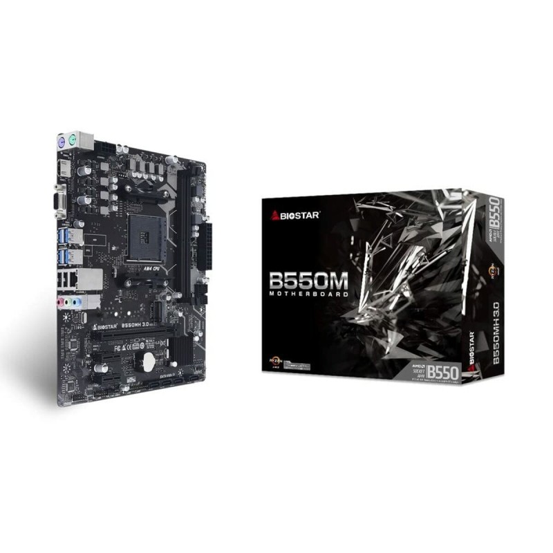 Placa Mãe Biostar B550MH 3.0 AMD AM4