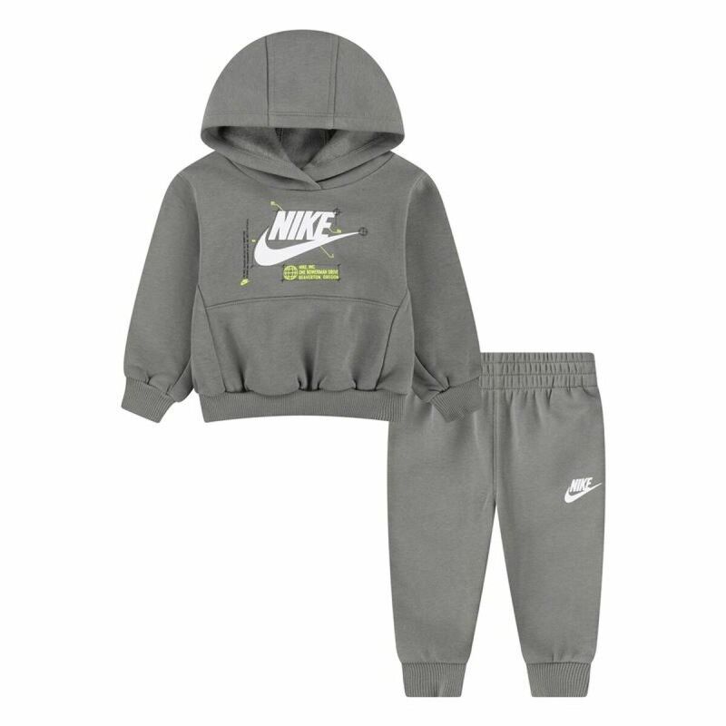 Nike|Conjunto Desportivo para Crianças Nike Nkb Nsw Hbr Futura Po Nike|Conjunto Desportivo para Crianças Nike Nkb Nsw Hbr Futura Po