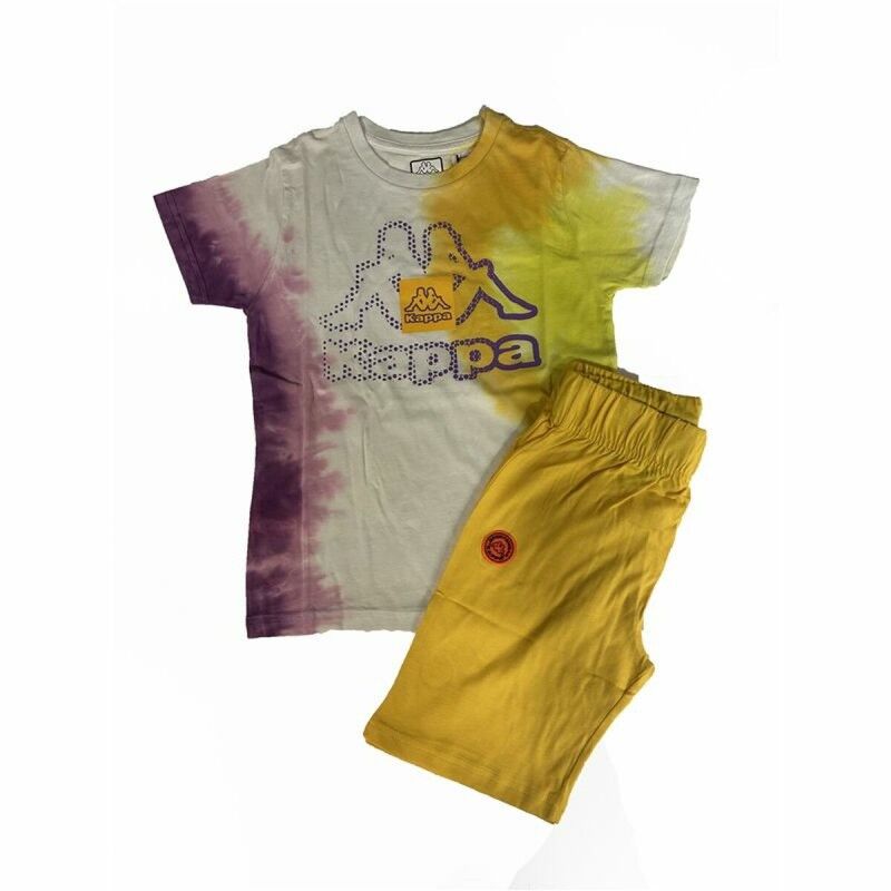 Kappa|Conjunto Desportivo para Crianças Kappa 8036K0271F Amarelo Kappa|Conjunto Desportivo para Crianças Kappa 8036K0271F Amarelo