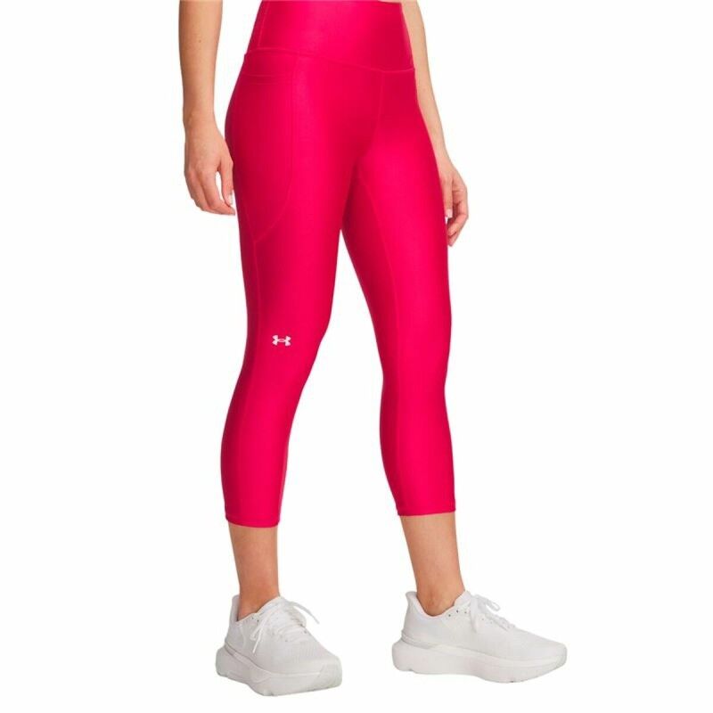 Under Armour|Leggings de Desporto de Mulher Under Armour Tech Hi Capri Cor de Rosa Under Armour|Leggings de Desporto de Mulher Under Armour Tech Hi Capri Cor de Rosa