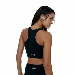 Black Limba|Top Desportivo de Mulher Black Limba Diardi Preto
