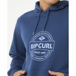 Rip Curl|Polar com Capuz Homem Rip Curl Stapler Hood Azul