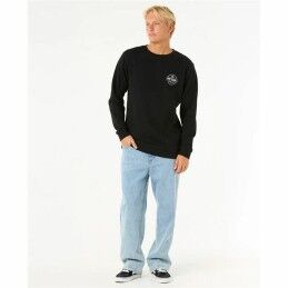 Rip Curl|Polar sem Capuz Homem Rip Curl Stapler Crew Preto