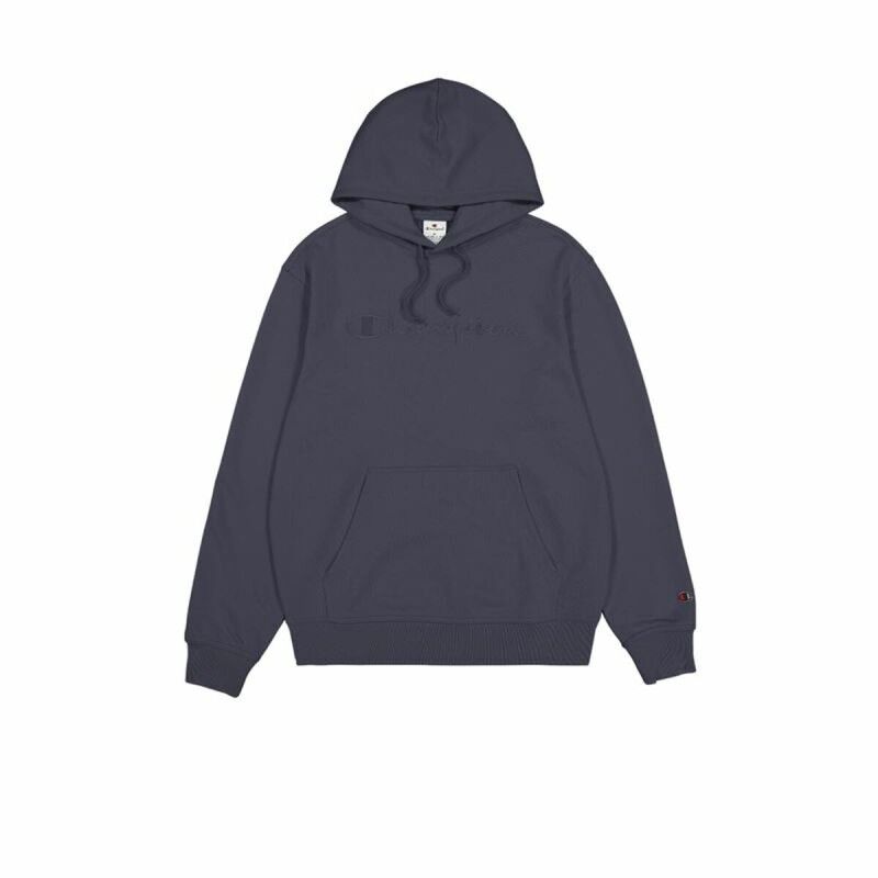 Champion|Polar com Capuz Homem Champion Azul Marinho