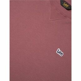 Lee|Polar sem Capuz Homem Lee Lee Patch Crew Sws Vermelho Carmesim
