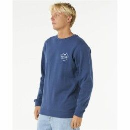 Rip Curl|Polar sem Capuz Homem Rip Curl Stapler Crew Azul