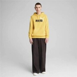 Puma|Polar com Capuz Homem Puma Puma Essentials 2 Color No. 1 Lo Amarelo