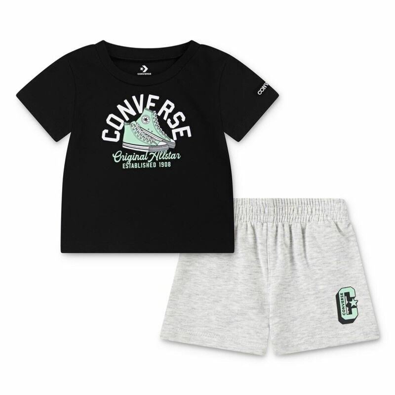 Converse|Conjunto de Desporto para Bebé Converse Cnvb Retro Remix Preto