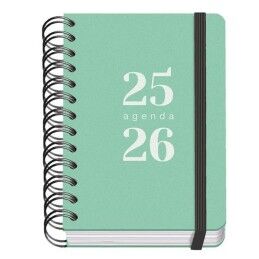 DOHE|Agenda DOHE GRAMMAR Verde A6 120 x 170 mm 2025-2026 (20 Unidades)