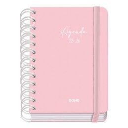 DOHE|Agenda DOHE SERENITY WIRE´O Cor de Rosa A6 120 x 170 mm 2025-2026 (20 Unidades)