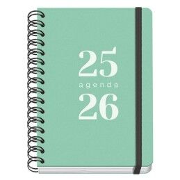 DOHE|Agenda DOHE GRAMMAR Verde A5 150 x 210 mm 2025-2026 (20 Unidades)