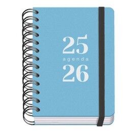 DOHE|Agenda DOHE GRAMMAR Azul A6 120 x 170 mm 2025-2026 (20 Unidades)