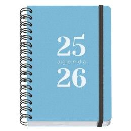 DOHE|Agenda DOHE GRAMMAR Azul A5 150 x 210 mm 2025-2026 (20 Unidades)
