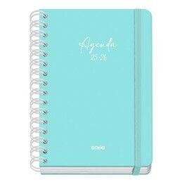 DOHE|Agenda DOHE SERENITY WIRE´O Verde A5 150 x 210 mm 2025-2026 (20 Unidades)