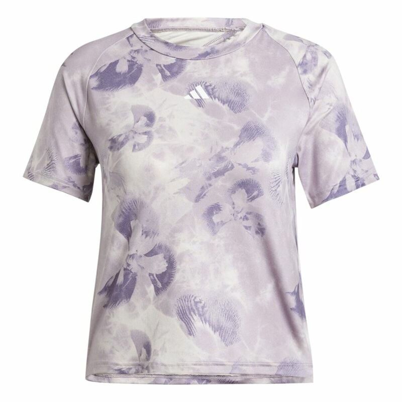 Adidas|Camisola de Manga Curta Mulher Adidas Essentials Aop Flower (M) Adidas|Camisola de Manga Curta Mulher Adidas Essentials Aop Flower (M)