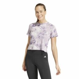 Adidas|Camisola de Manga Curta Mulher Adidas Essentials Aop Flower (M)