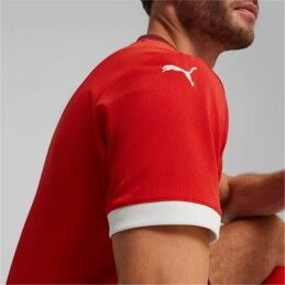 Puma|T-Shirt de Futebol de Manga Curta Homem Puma Suiza 2024 (S)