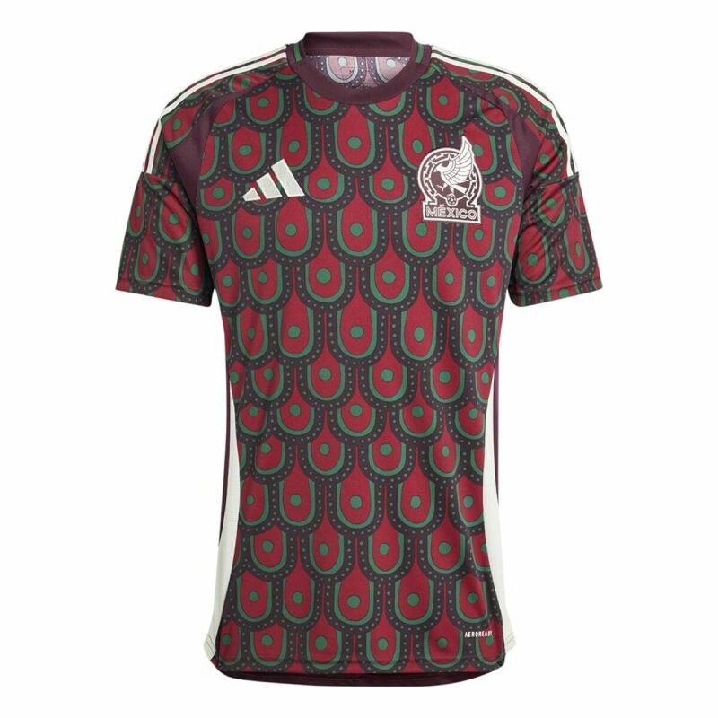 Adidas|T-Shirt de Futebol de Manga Curta Homem Adidas México 1ªEquipación (S) Adidas|T-Shirt de Futebol de Manga Curta Homem Adidas México 1ªEquipación (S)