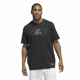 Adidas|T-shirt de basquetebol Adidas 2000s Logo Graphic