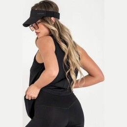 Ditchil|T-Shirt para Mulher sem Mangas Ditchil Tank Top Energy Preto (S)