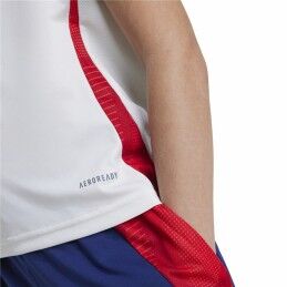 Adidas|T-Shirt de Futebol para Crianças Adidas Tiro24 Azul (9-10 Anos)