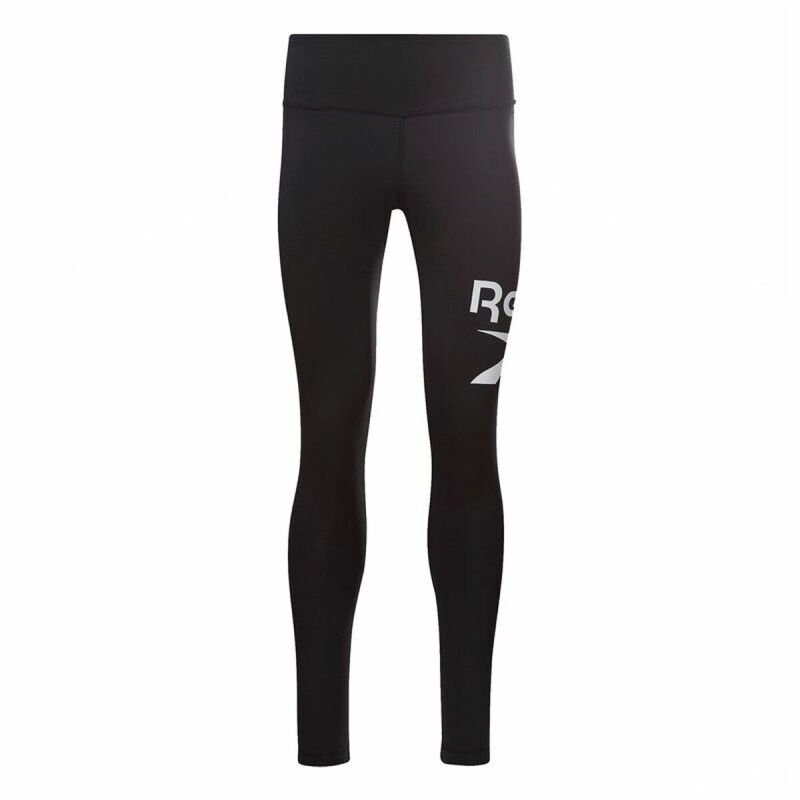 Reebok|Leggings de Desporto de Mulher Reebok Rie Cotton Preto Reebok|Leggings de Desporto de Mulher Reebok Rie Cotton Preto