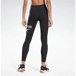 Reebok|Leggings de Desporto de Mulher Reebok Rie Cotton Preto