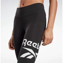 Reebok|Leggings de Desporto de Mulher Reebok Rie Cotton Preto