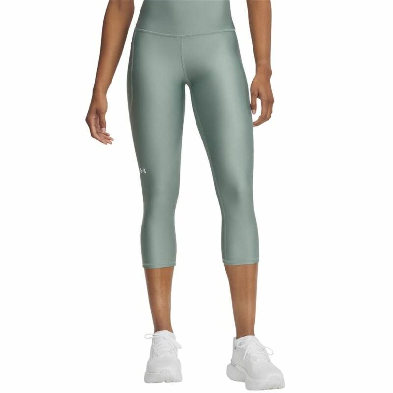 Under Armour|Leggings de Desporto de Mulher Under Armour Tech Hi Capri Água Under Armour|Leggings de Desporto de Mulher Under Armour Tech Hi Capri Água