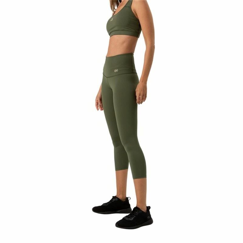 Ditchil|Leggings de Desporto de Mulher Ditchil Magny Azeitona