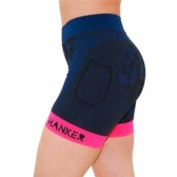 Hanker|Collants Curtos de Desporto Hanker Shiwa Azul