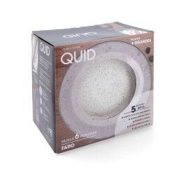 Quid|Louça Quid Faro Branco Cerâmica 18 Peças