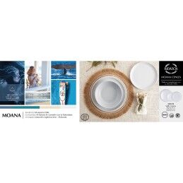 Bidasoa|Louça Bidasoa Moana Cinzento Cerâmica 12 Peças