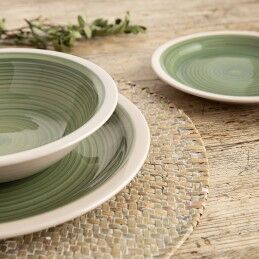 Quid|Louça Quid Calypso Verde Cerâmica 18 Peças
