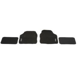 Dunlop|Conjunto de Tapetes de Carro Dunlop Universal 4 Peças Preto
