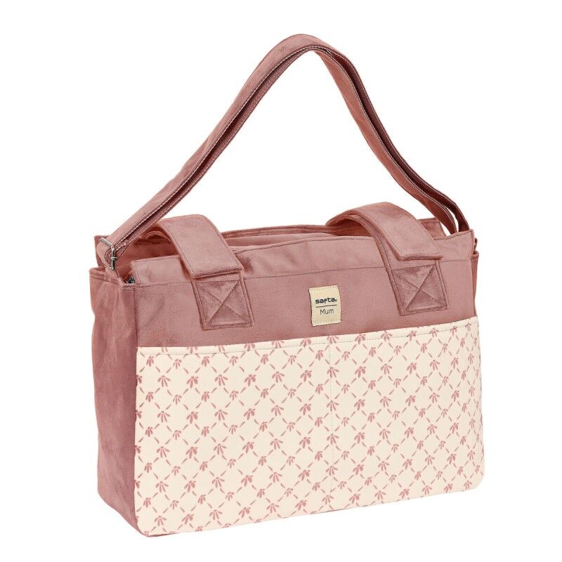 Safta|Bolsa para Troca de Fraldas Safta Marsala Cor de Rosa (46 x 26 x 15 cm) Safta|Bolsa para Troca de Fraldas Safta Marsala Cor de Rosa (46 x 26 x 15 cm)