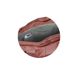 Safta|Bolsa para Troca de Fraldas Safta Marsala Cor de Rosa (46 x 26 x 15 cm)