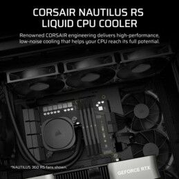 Corsair|Kit de refrigeração líquida Corsair NAUTILUS 360 RS