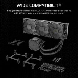 Corsair|Kit de refrigeração líquida Corsair NAUTILUS 360 RS