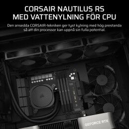 Corsair|Kit de refrigeração líquida Corsair NAUTILUS 360 RS