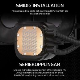 Corsair|Kit de refrigeração líquida Corsair NAUTILUS 360 RS