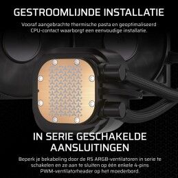Corsair|Kit de refrigeração líquida Corsair NAUTILUS 360 RS