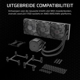 Corsair|Kit de refrigeração líquida Corsair NAUTILUS 360 RS