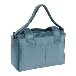 Safta|Bolsa para Troca de Fraldas Safta Leaves Turquesa (46 x 26 x 15 cm)