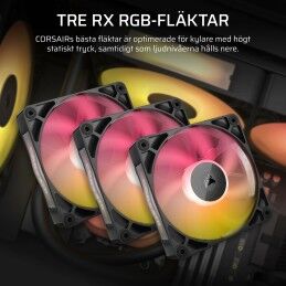 Corsair|Kit de refrigeração líquida Corsair iCUE LINK TITAN 360 RX LCD