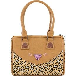 Gorjuss|Bolso de mão Gorjuss Leopardo (28 x 22 x 13 cm)
