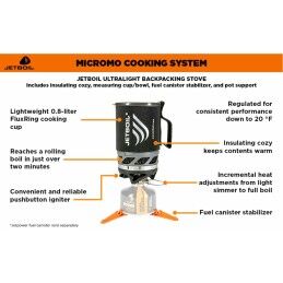 Jetboil|fogão a gás Jetboil MCMCB-EU