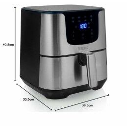 Princess|Fritadeira de Ar Princess 182060 1700 W 5,5 L Prateado