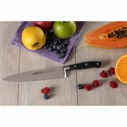 Arcos|Faca de Cozinha Arcos serie riviera Preto Aço 20 cm